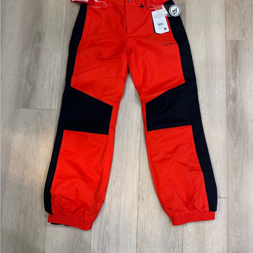 Volcom Red and Black Women's Pants